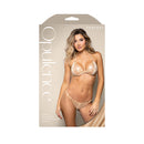 Pearl Bralette & Crotchless Panty