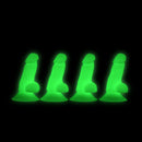 Big Ballers Glow-In-The-Dark Suction Snap-On Peckers