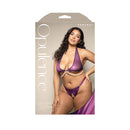 Pearl Draped Bralette & Crotchless Panty