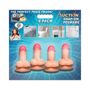 Big Ballers Suction Snap-On Peckers