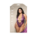 Pearl Draped Crotchless Teddy