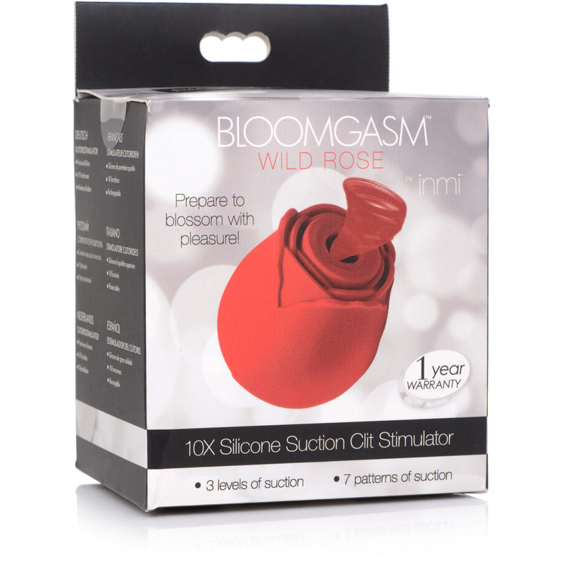 Inmi Bloomgasm 10X Silicone Suction Clit Stimulator