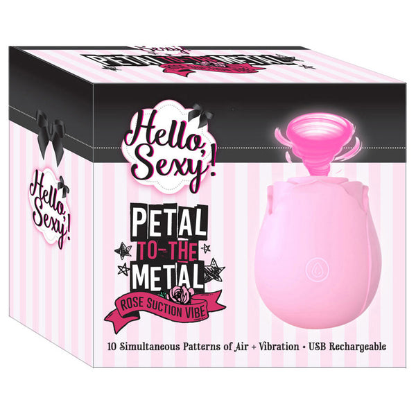 Hello, Sexy! By Shibari Petal To The Metal Rose Vibe