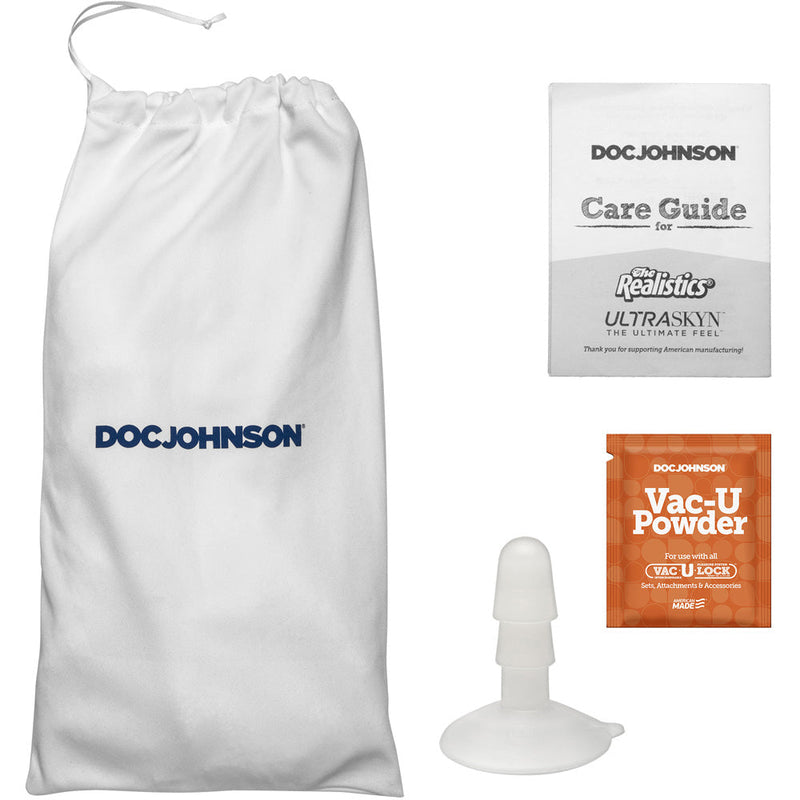 Signature Cocks Jax Slayher Ultraskyn Cock With Removable Vac-U-Lock Suction Cup