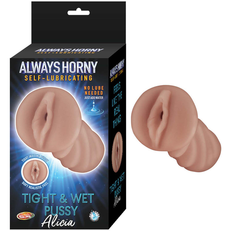 Always Horny Self-Lubricating Masturbator Alicia Brown