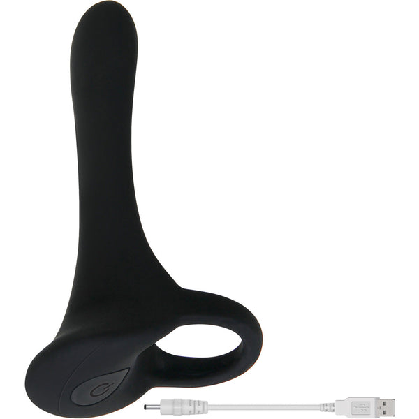 Cock Armour Black Vibrating Ring