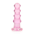 Realrock Crystal Clear Curvy Dildo Or Butt Plug