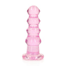 Realrock Crystal Clear Curvy Dildo Or Butt Plug