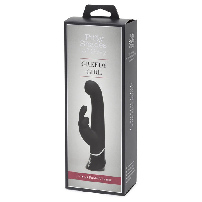 Fifty Shades Of Grey Greedy Girl Rechargeable G-Spot Rabbit Vibrator