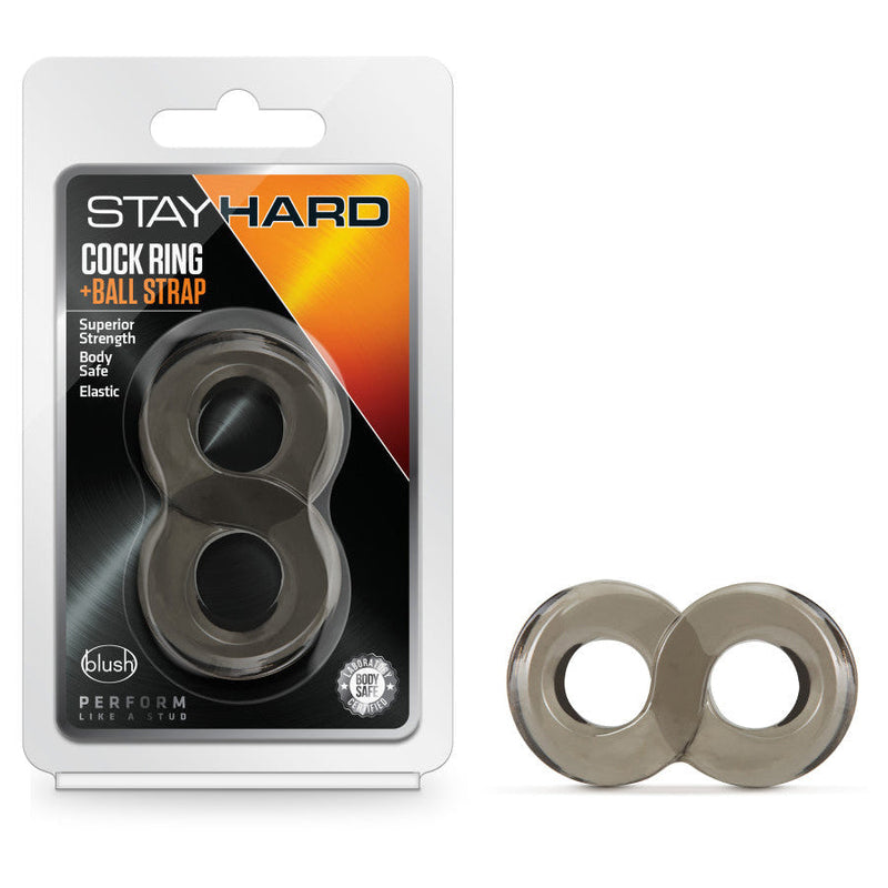 Stay Hard Cock Ring And Ball Strap