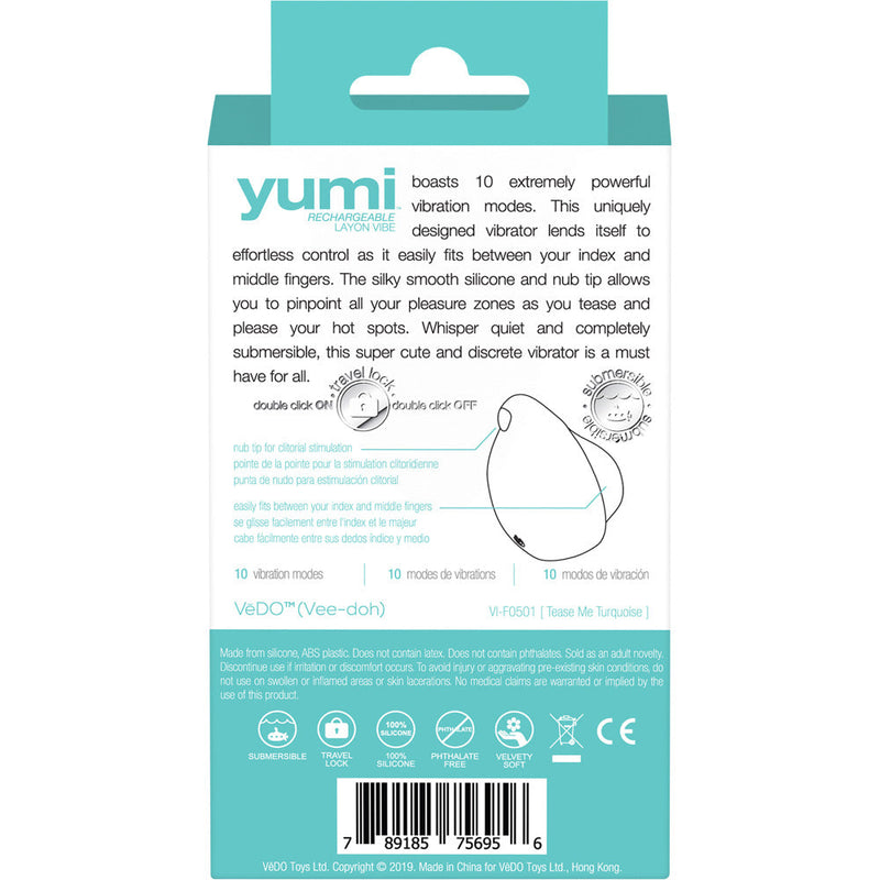 Yumi Rechargeable Finger Vibe