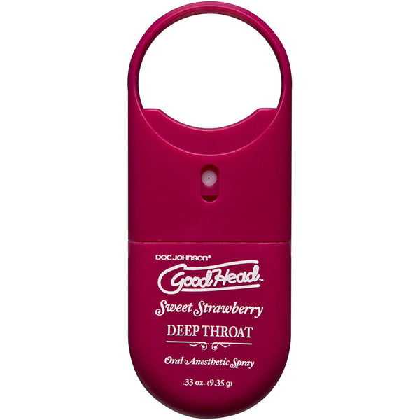 Goodhead Deep Throat Spray Sweet Strawberry