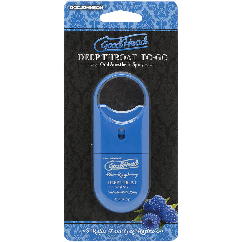 Goodhead Deep Throat Spray Blue Raspberry