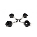 Ouch! Leather Hand And Legcuffs