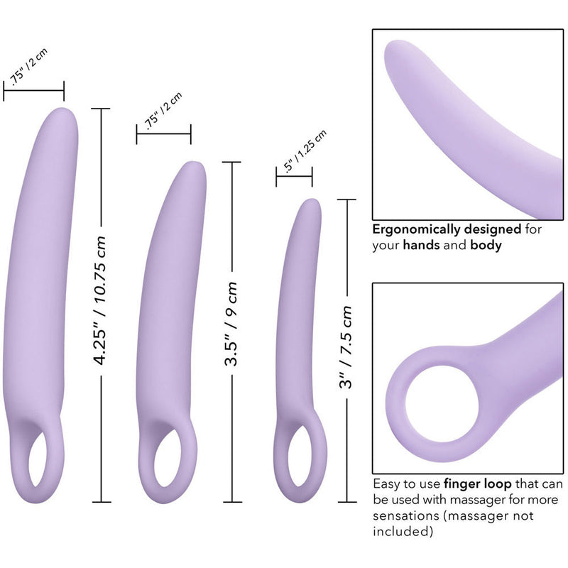 Dr. Laura Berman Alena Set Of 3 Silicone Dilators