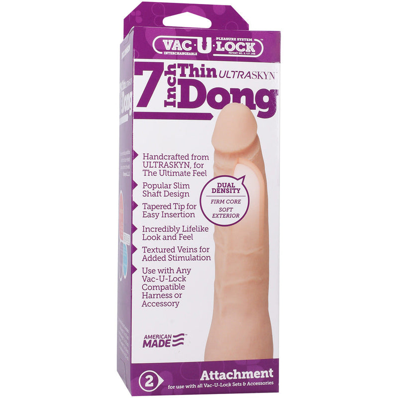 Vac-U-Lock Thin ULTRASKYN Dong