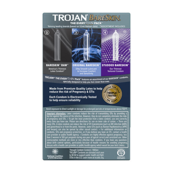 Trojan Bareskin Everythin Condoms