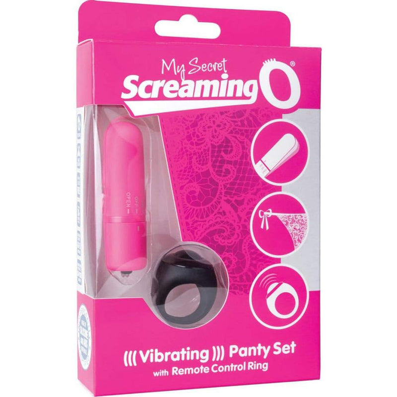 My Secret Screaming O Panty Vibe Black 1 Ct