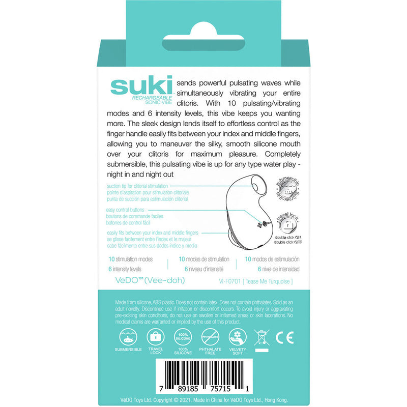 Suki Rechargeable Sonic Vibe