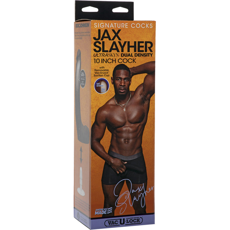 Signature Cocks Jax Slayher Ultraskyn Cock With Removable Vac-U-Lock Suction Cup