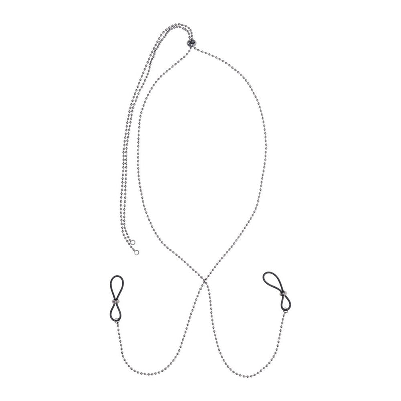 Ex's & Oh's Body Jewelry With Nipple Ties