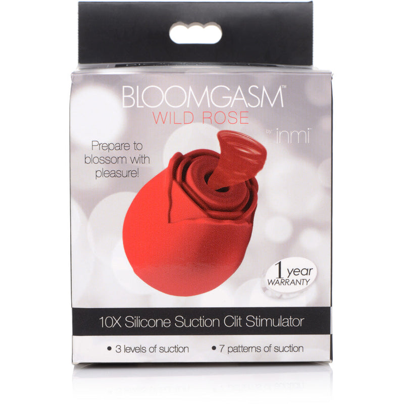 Inmi Bloomgasm 10X Silicone Suction Clit Stimulator