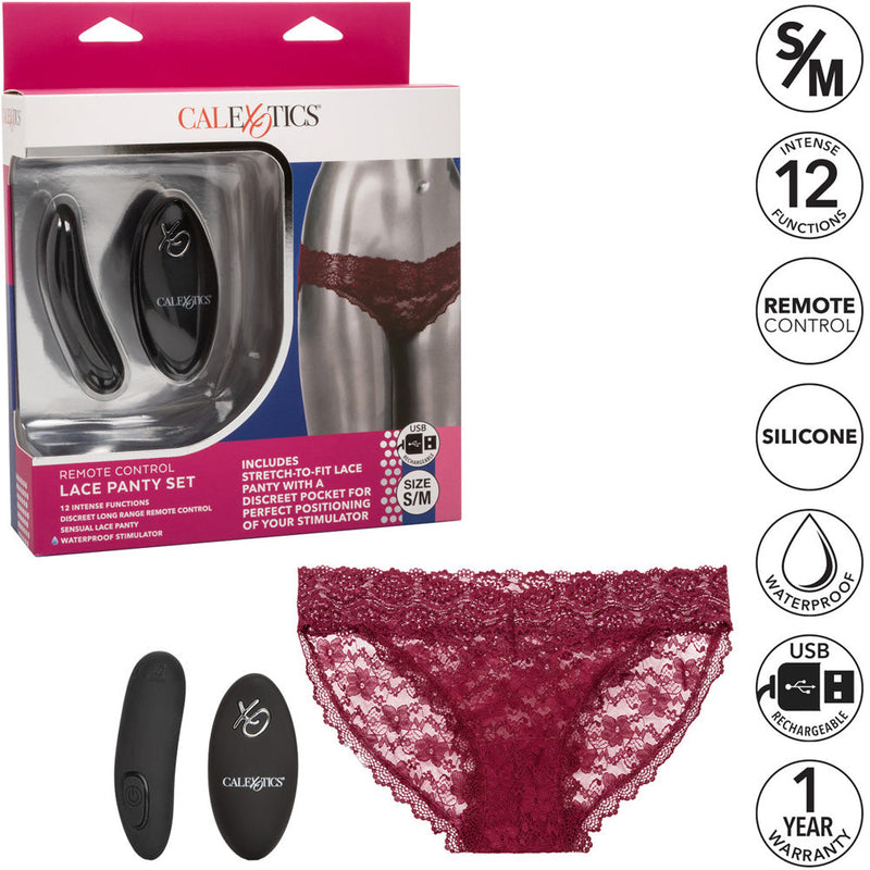 Remote Control Lace Panty Set