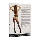 Le Desir Suspender Striped Pantyhose