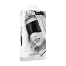 Ouch! Black & White Satin Eye-Mask
