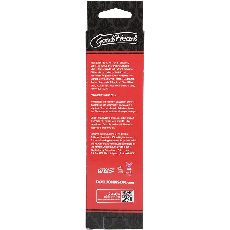 Goodhead Oral Delight Gel Sweet Strawberry