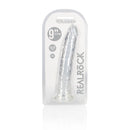 Realrock Crystal Clear Slim Dildo