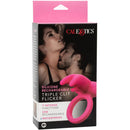 Silicone Rechargeable Triple Clit Flicker
