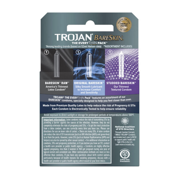 Trojan Bareskin Everythin Condoms