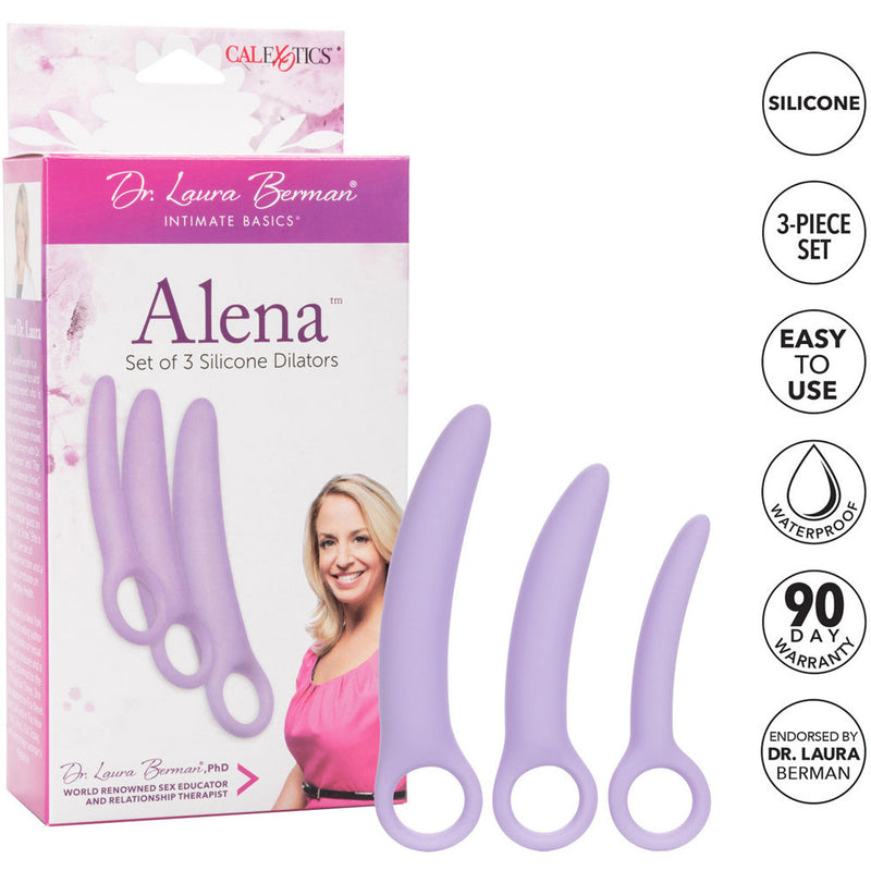 Dr. Laura Berman Alena Set Of 3 Silicone Dilators