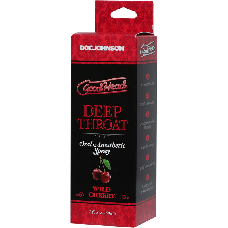 Goodhead Deep Throat Spray Wild Cherry