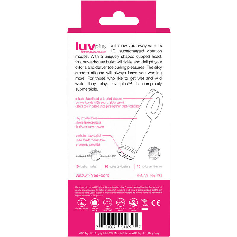 LuvPlus Rechargeable Vibe