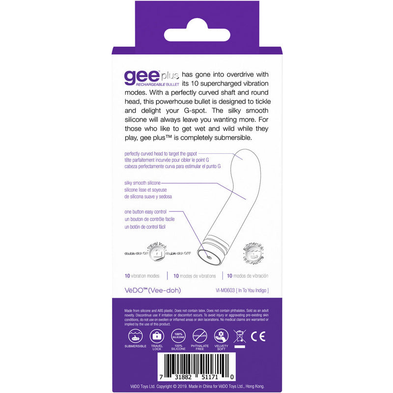 GeePlus Rechargeable Vibe