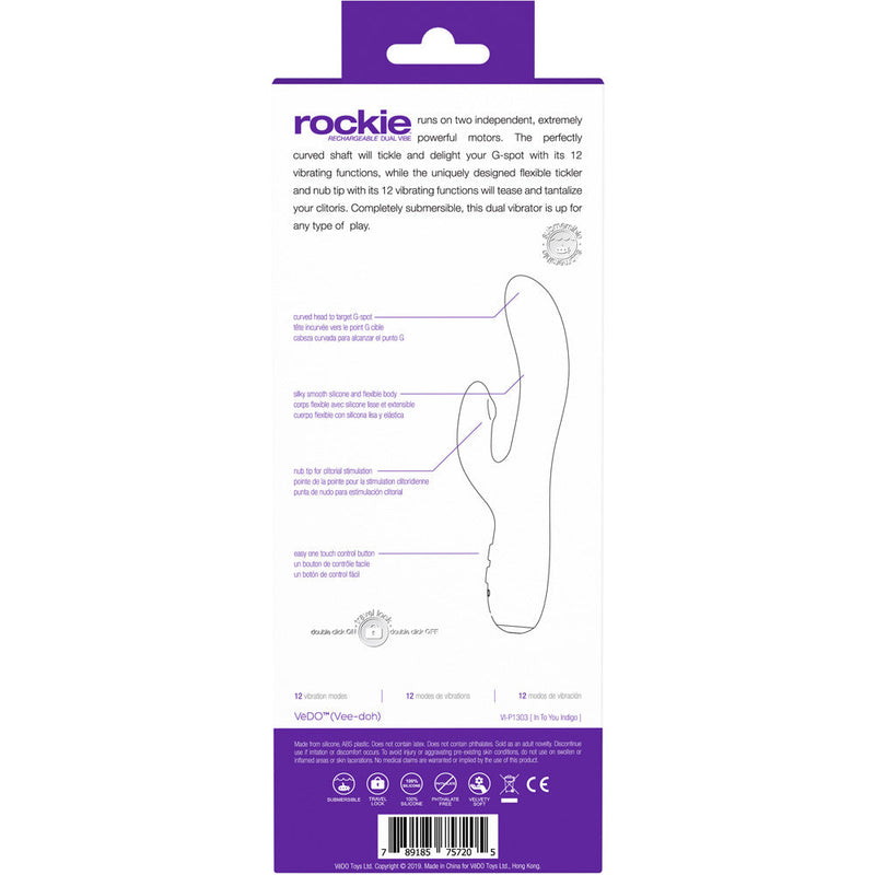 Rockie Rechargeable Dual Vibe