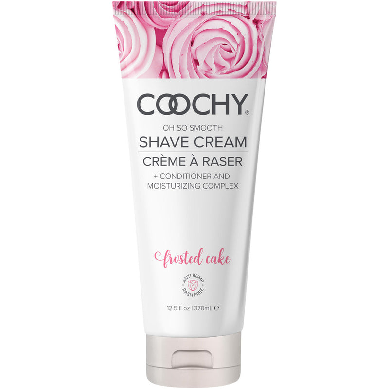 Coochy Shave Cream Frosted Cake