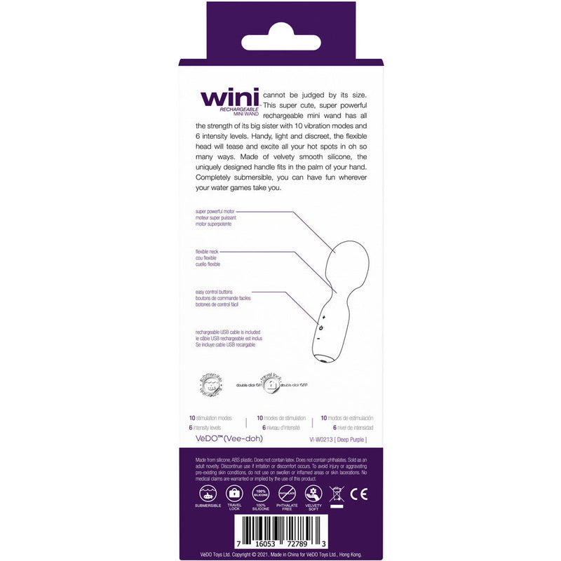 Wini Rechargeable Mini Wand