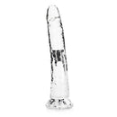 Realrock Crystal Clear Slim Dildo