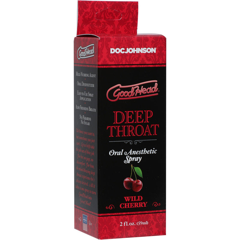 Goodhead Deep Throat Spray Wild Cherry