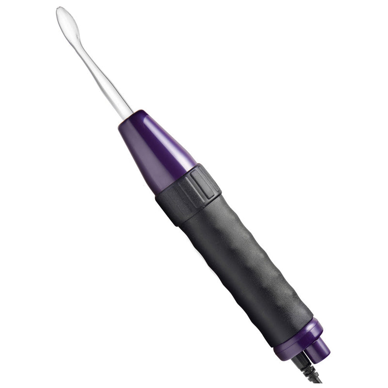 Zeus Electrosex Deluxe Edition Twilight Violet Wand With 5 Attachments