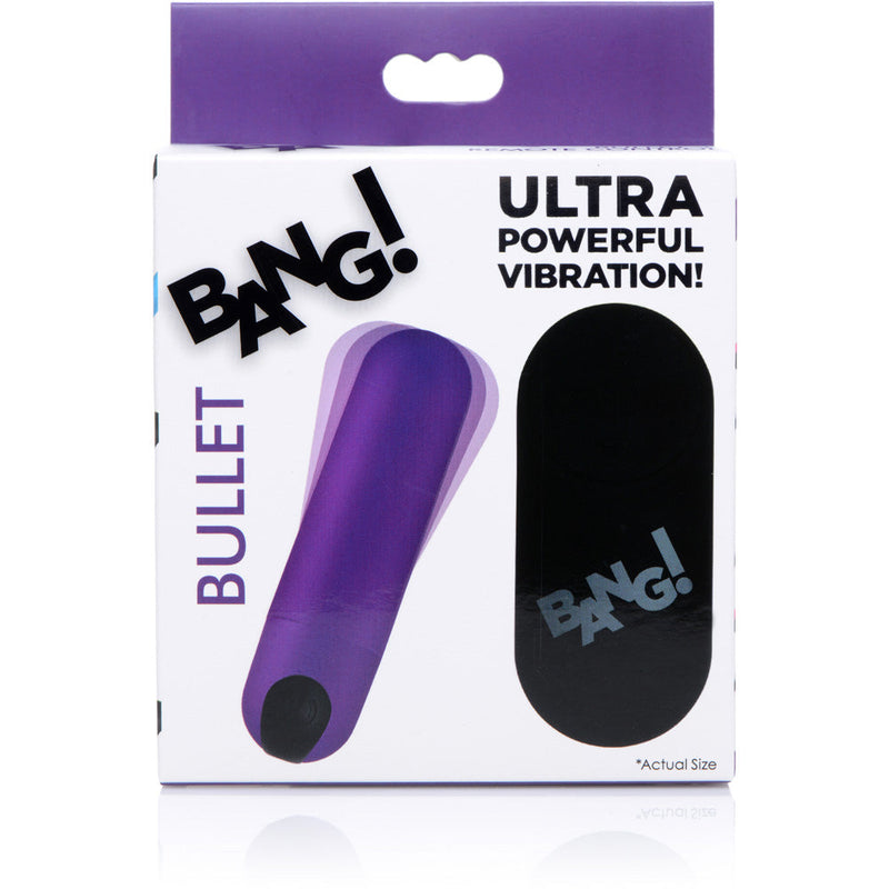 Bang! Vibrating Bullet W/ Remote Control