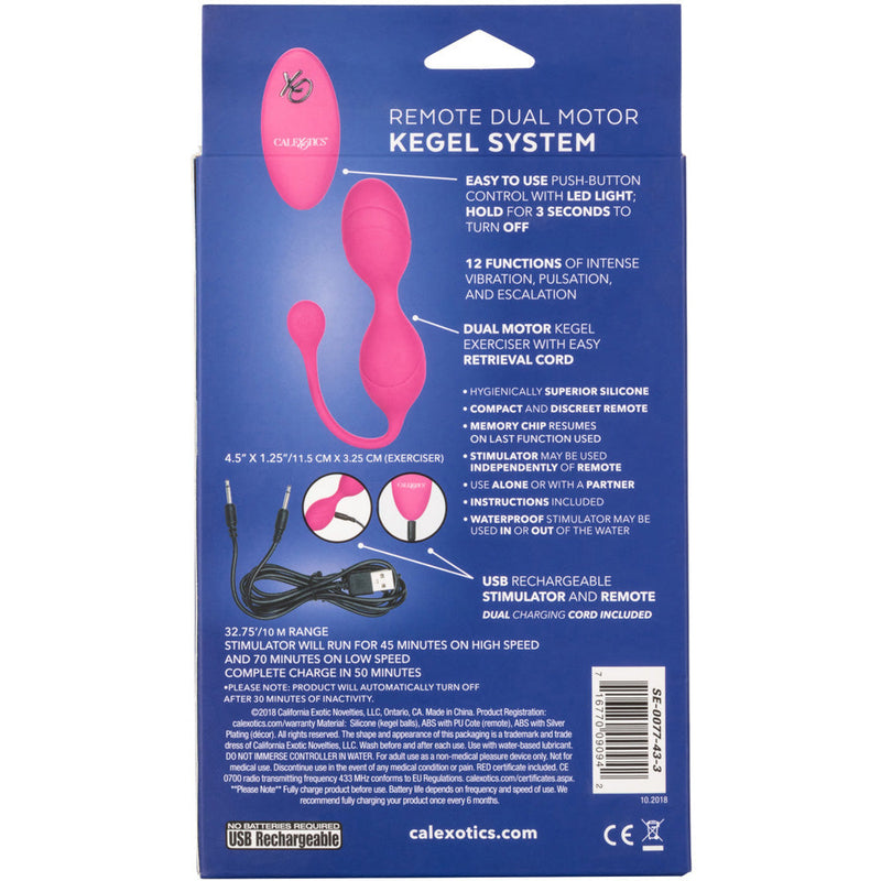 Remote Dual Motor Kegel System