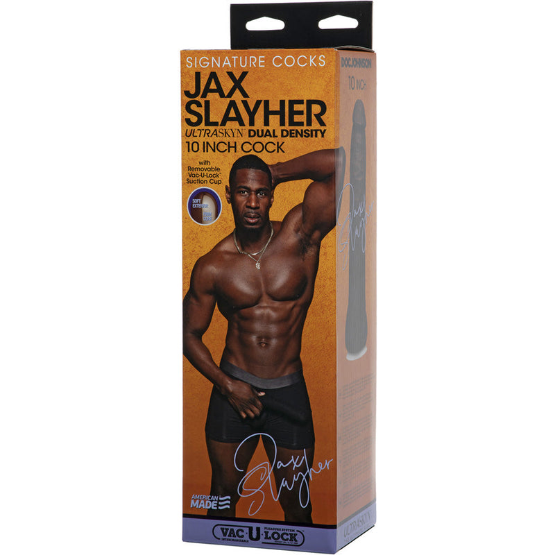 Signature Cocks Jax Slayher Ultraskyn Cock With Removable Vac-U-Lock Suction Cup