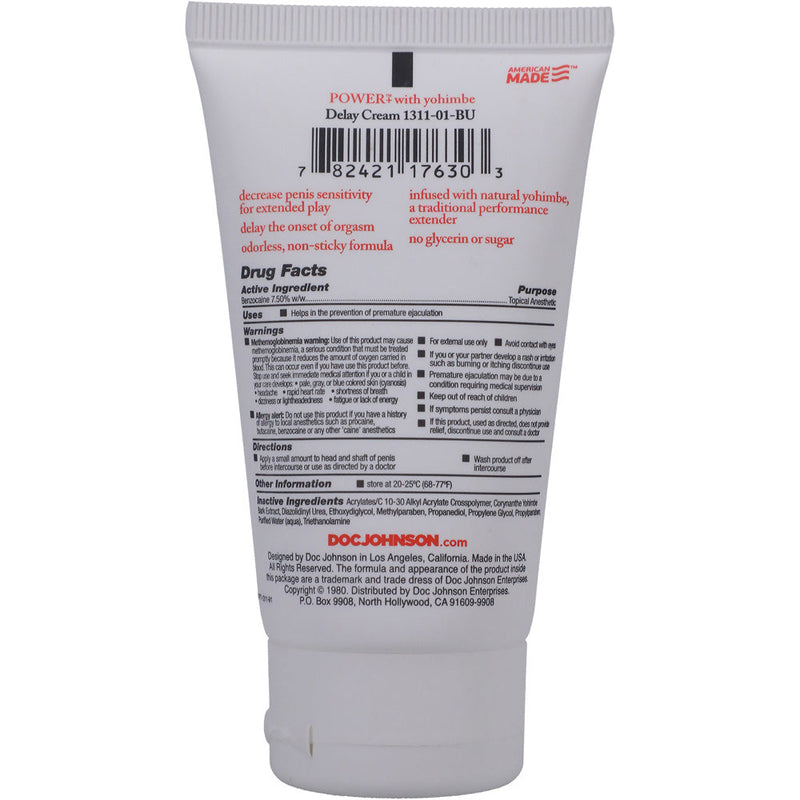 Power+ - Delay Cream For Men