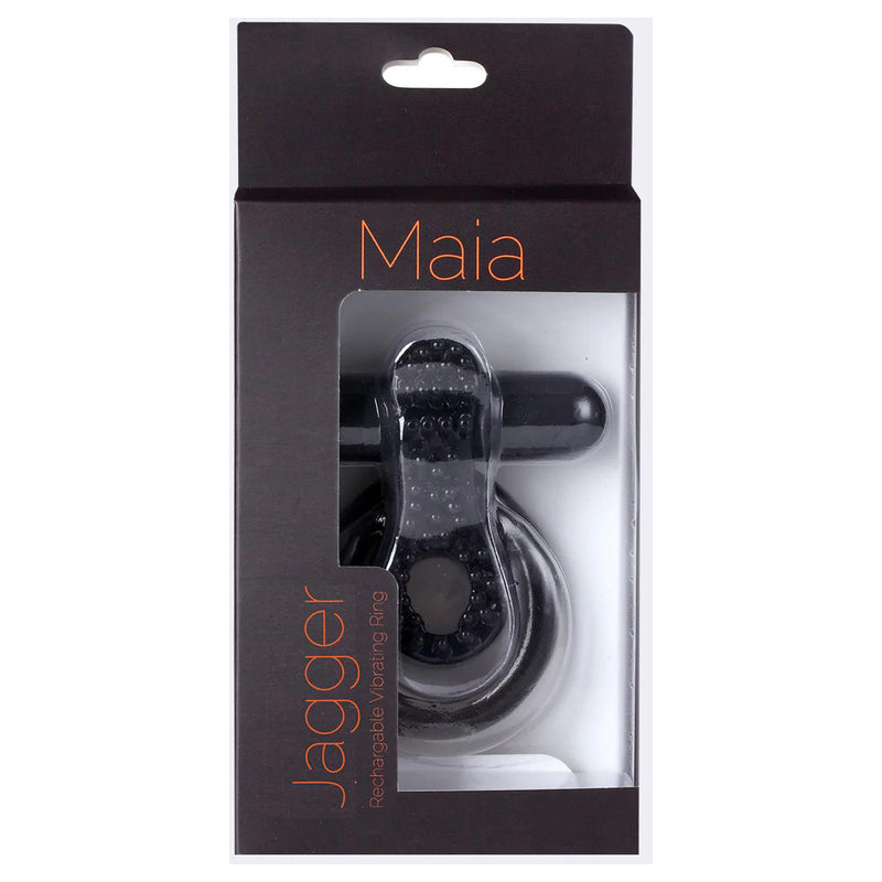 Maia Jagger Enhancer Ring Black