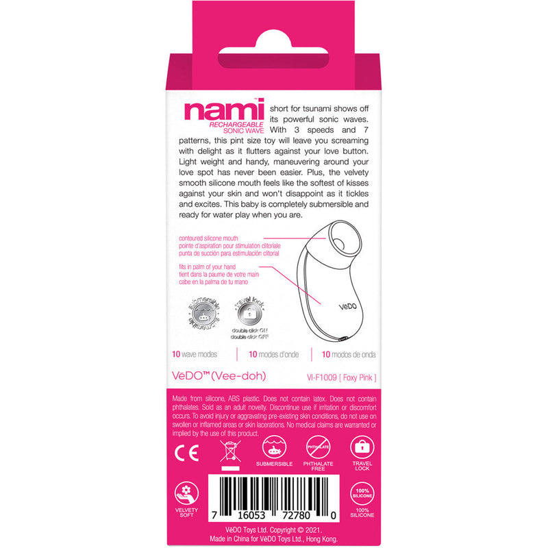 Nami Rechargeable Sonic Vibe