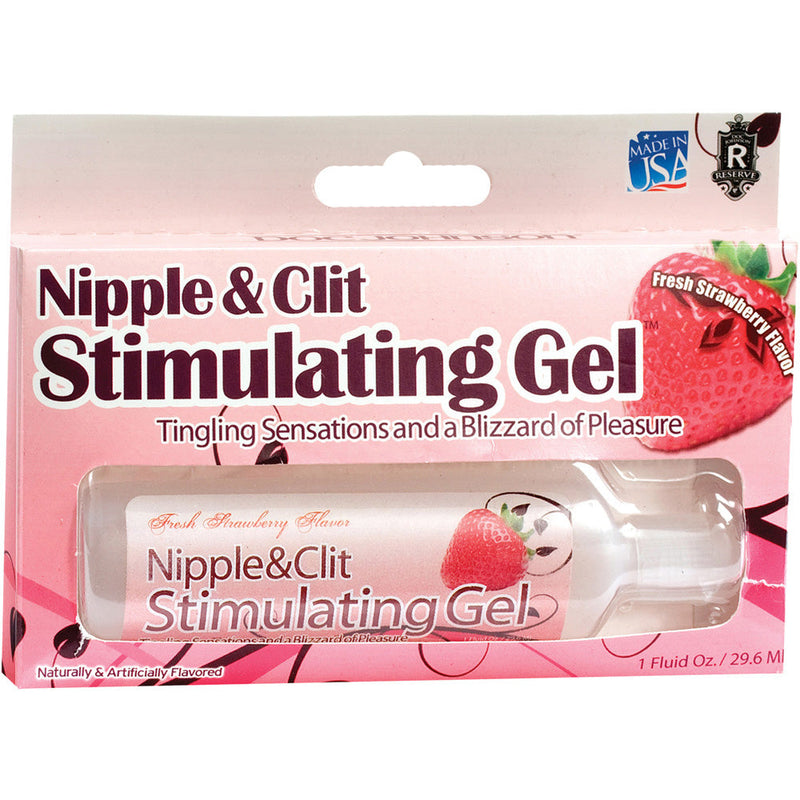 Nipple & Clit Stimulating Gel Fresh Strawberry